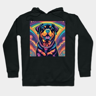 Psychedelic Rottweiler Hoodie